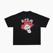 Load image into Gallery viewer, LIPS TEE - BLACK
