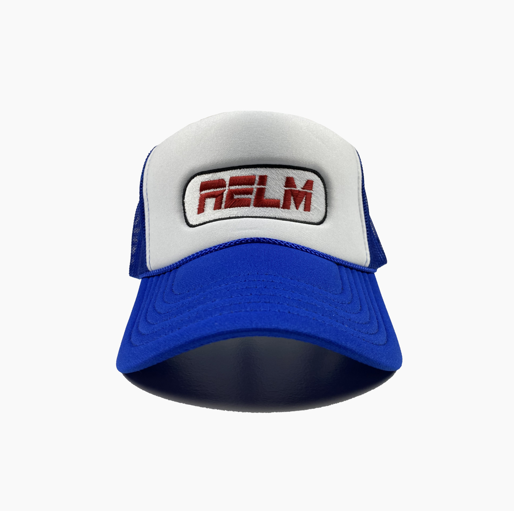 VINTAGE TRUCKER - BLUE/WHITE